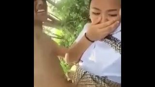 Pinay fuck in Public