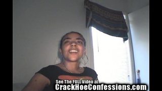 Oreo Crack Ho Spills Her Gutsin