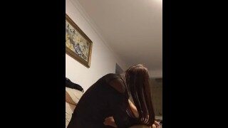 Horny Thai Couple : Sucking His Cock Is The Best Thing To Do During Cov!d19 Quarantine